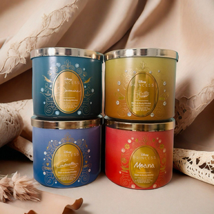 Bath&Body Works香薰三芯蜡烛411g BBw迪士尼公主联名限量版
