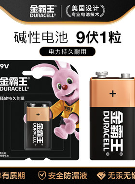 金霸王无线话筒吉他方形干电池