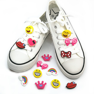 子挂件diy鞋 可爱卡通板鞋 饰aj鞋 带扣装 配饰ins夹扣卡扣配件 扣鞋
