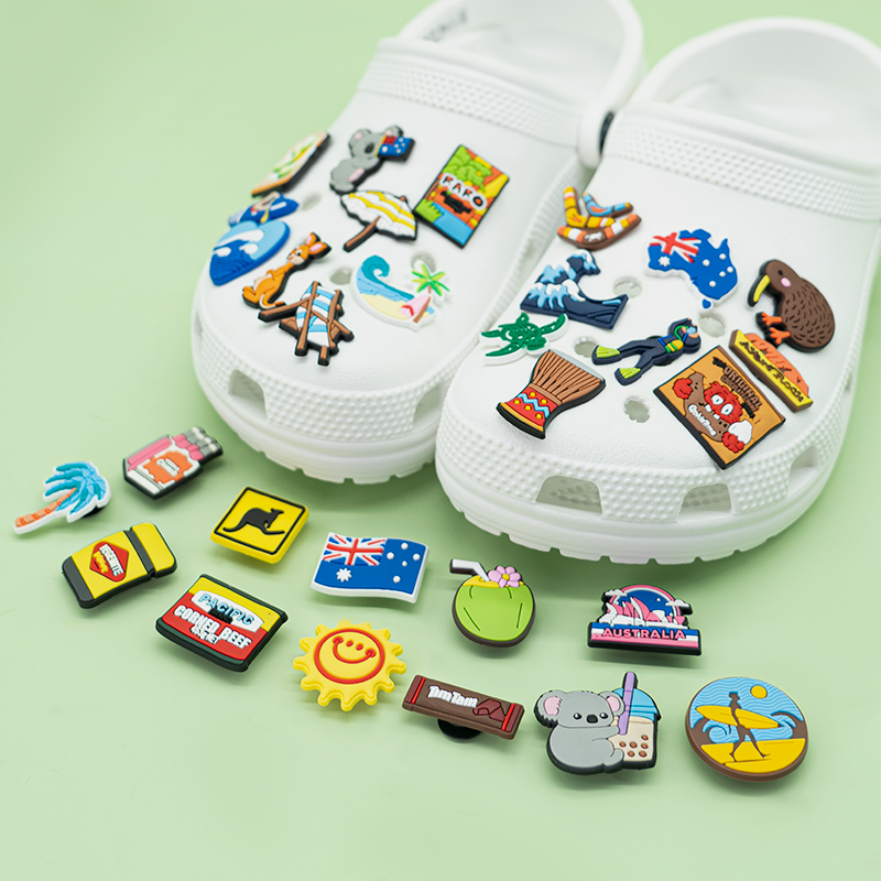 洞洞鞋鞋花crocs鞋扣智必星花园鞋扣可拆卸鞋花夏威夷diy鞋子配饰