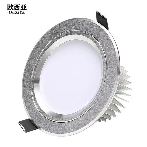 led筒灯防雾天花灯嵌入式3寸7w4寸12w6寸18w客厅吊顶开孔11cm洞灯