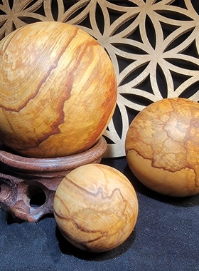 天然秘鲁圣木球瑜伽冥想香薰正能量原木批发palo santo秘鲁圣木球