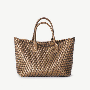 原创菜篮子编织包女2025新款 高级感手提女包 大容量单肩托特包时尚