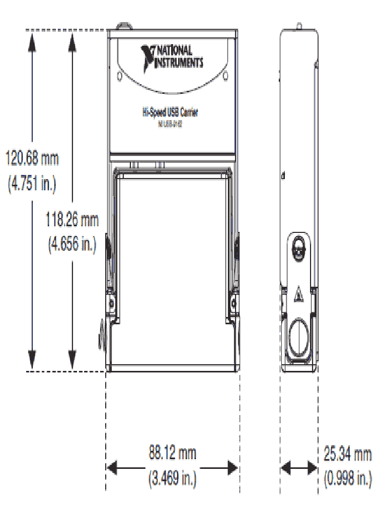 미국 NI USB-9162 779471-01 NI C 시리즈 USB 단일 모듈 외부 상자 재고 있음 무료 배송