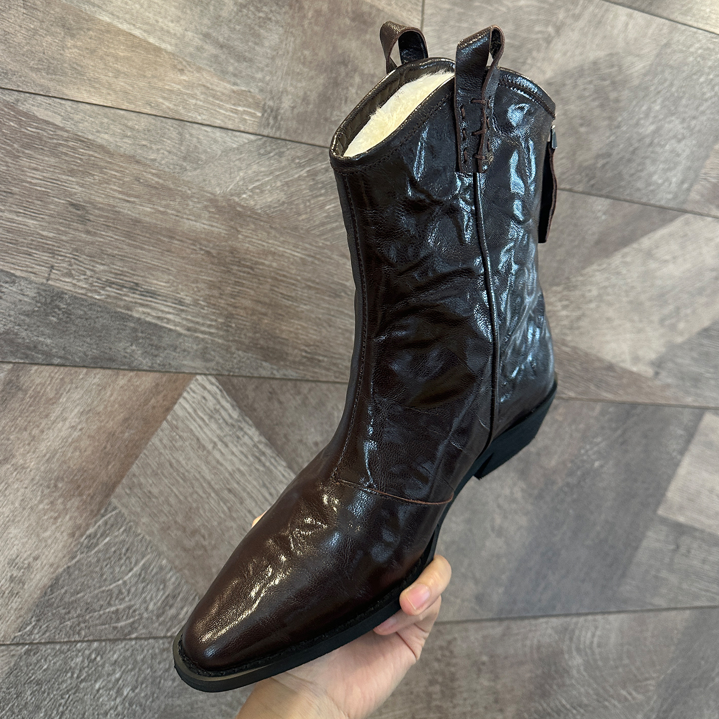 欧洲羊皮毛一体纯羊毛加厚雪地靴