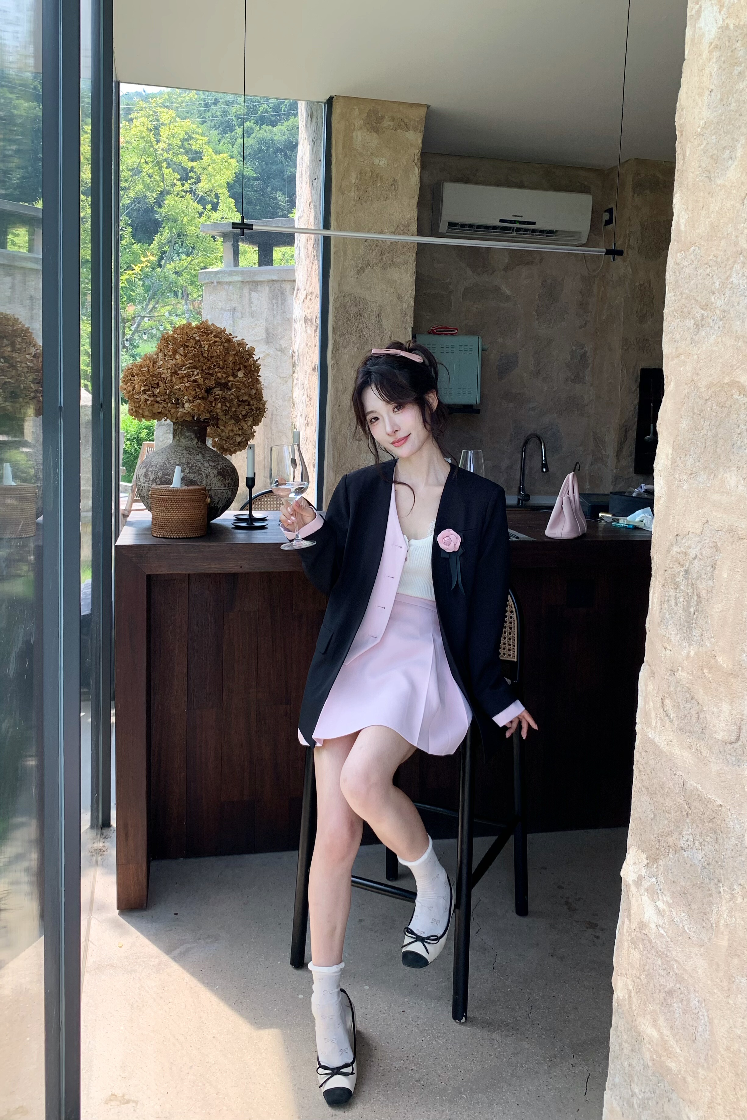 可可可欣【沙伦玫瑰套装】品质女装洋气时尚休闲原创小众老钱风