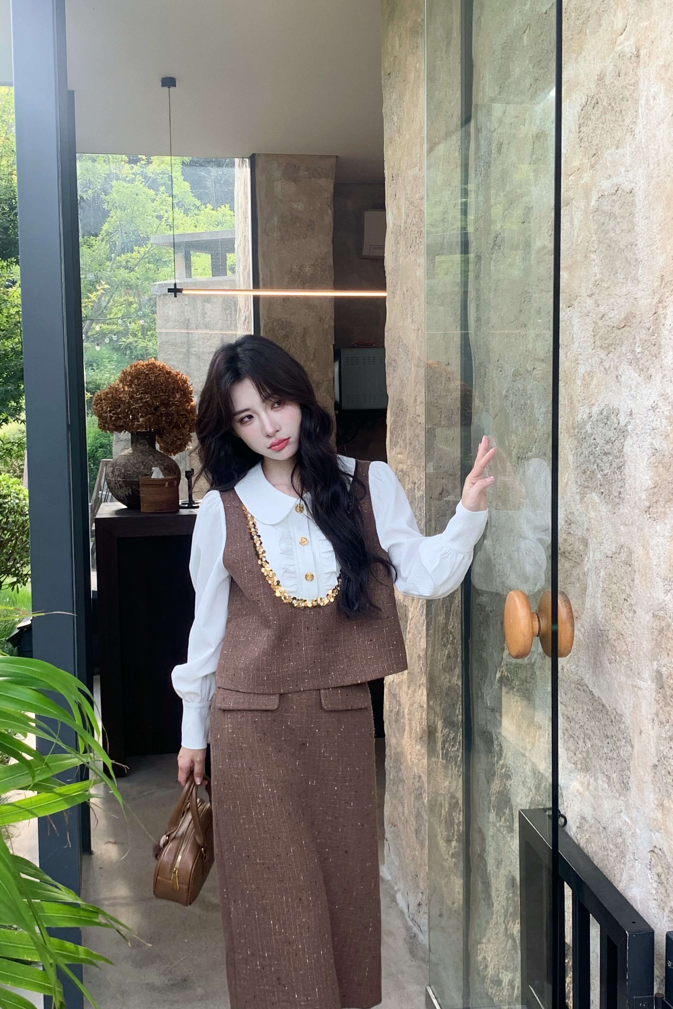 可可可欣【月光宴会套装】品质女装洋气时尚休闲原创小众老钱风