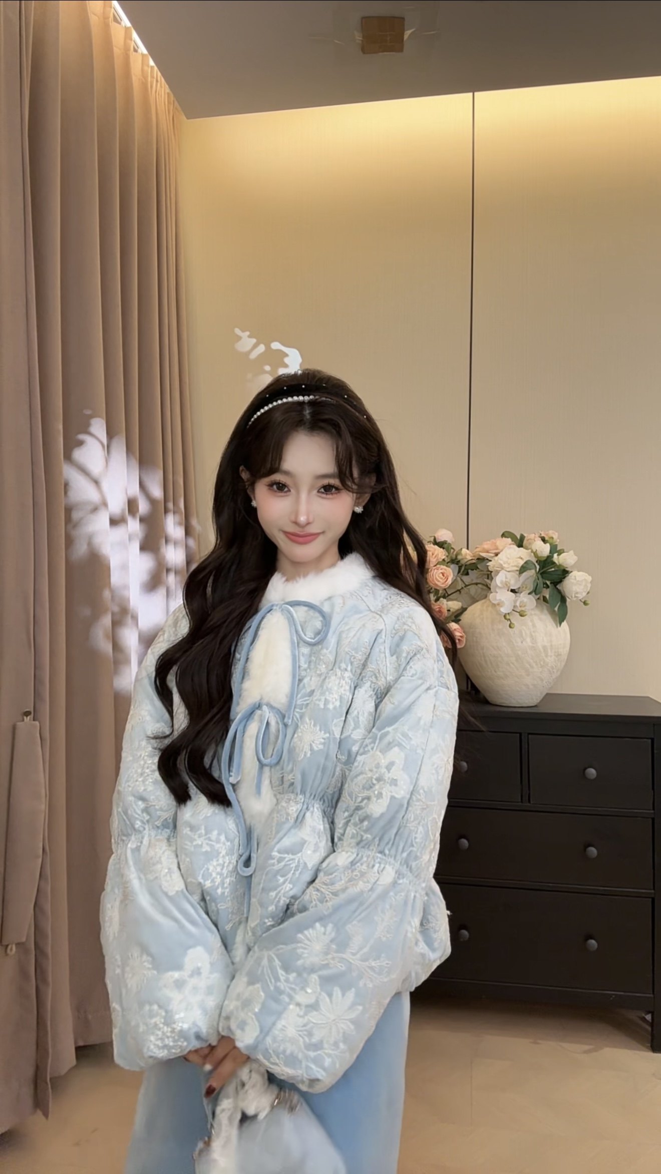 可可可欣【绒眠空境羽绒套装】女装洋气时尚休闲原创小众老钱风