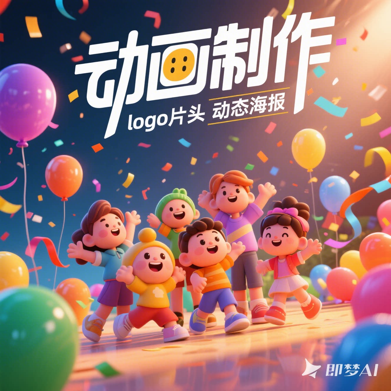 专业GIF动画制作MG动画代做AE特效视频设计动态海报定制图片