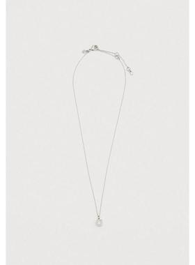 代购kate spade NEW YORK女士项链简约优雅精致时尚银色抛光表面