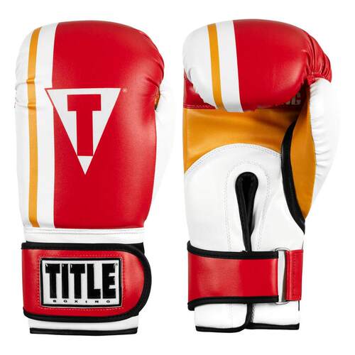 代购Title Boxing男女拳击护腕防汗合成皮革健身训练手套爆款