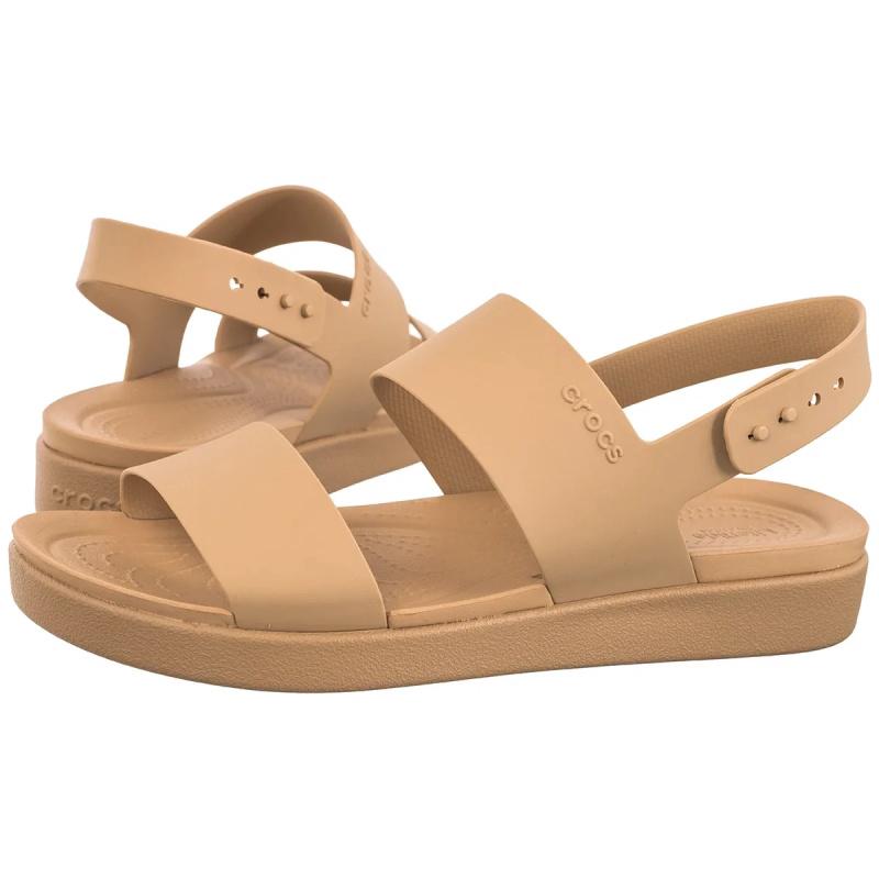 海外代购CROCS/卡洛驰女士运动凉鞋防滑舒适厚底后跟带夏季日常
