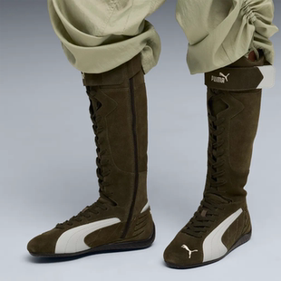 百搭黑色拉链高帮鞋 代购 BOOT彪马经典 SPEEDCAT 女士赛车靴 Puma