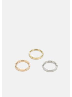 代购Calvin Klein凯文克莱女士戒指简约时尚百搭精致银色