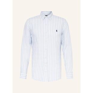 ralph 亚麻衬衫 polo lauren定制版 圆 男修身 剪裁简约商务休闲长款