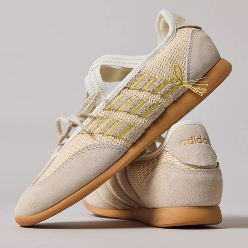 代购Adidas BARREDA MARY JANE阿迪达斯芭蕾风格一脚蹬玛丽珍鞋女