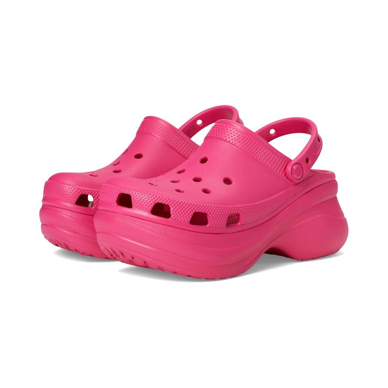 海外代购CROCS/卡洛驰女士时装凉鞋轻盈舒适透气厚底后跟带