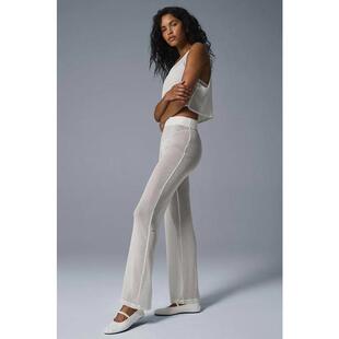 代购ALO YOGA女士阔腿裤透气舒适贴身包裹垂感自然宽松显瘦