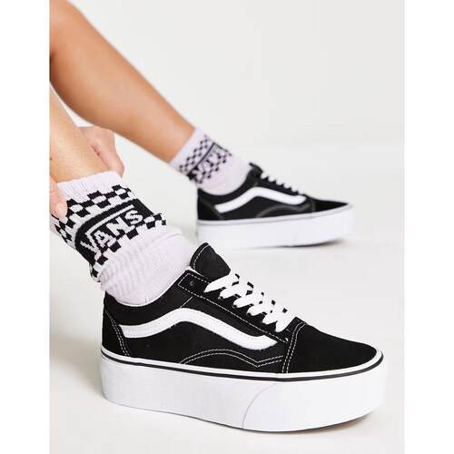 VANS女士板鞋耐磨厚底休闲