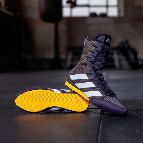 代购Adidas BOX HOG 4阿迪达斯巴黎奥运会同款男女摔跤鞋拳击鞋