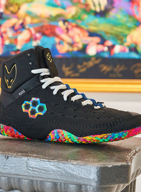 代购RUDIS LeRoy Neiman SF-Tbilisi 2.0勒罗伊·尼曼联名摔跤鞋