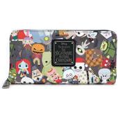 代购 Loungefly女士长款 钱包大容量收纳防滑拉链日常携带卡片存放