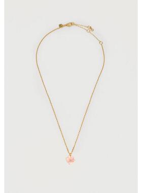 代购kate spade NEW YORK女士项链精致优雅简约时尚粉色镀金