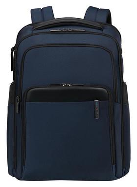 代购Samsonite新秀丽双肩包男士轻便大容量易于携带多功能深蓝色