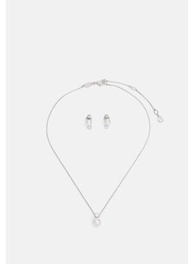 海外代购Swarovski/施华洛世奇女士项链抛光工艺龙虾扣镀铑