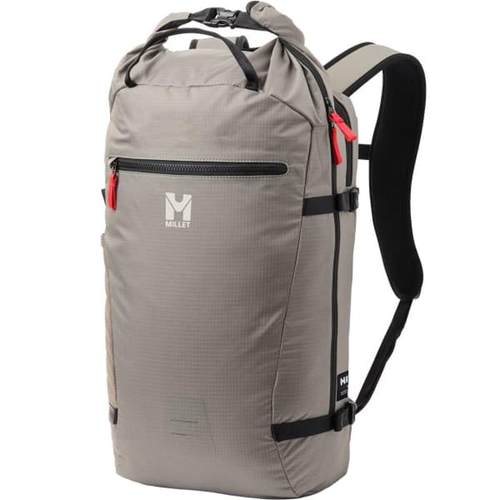 代购MILLET觅乐女士登山包防水扩容挂载尼龙25升前袋徒步骑行