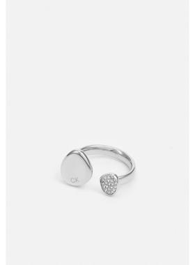 代购Calvin Klein凯文克莱女士戒指简约时尚优雅精致银色抛光