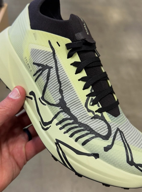 代购ARC'TERYX Sylan 2始祖鸟抹茶绿色轻量透气女士碳板越野跑鞋
