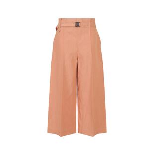 海外代购Issey Miyake/三宅一生女士休闲裤便携易折侧边口袋高腰
