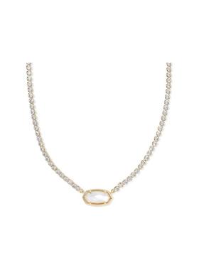 代购Kendra Scott女士网球项链优雅闪耀精致现代感金色