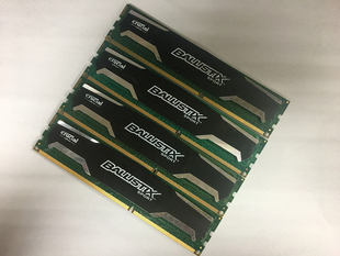 台式 兼容1333 内存条 1600 DDR3 crucial带马甲散热片 英睿达