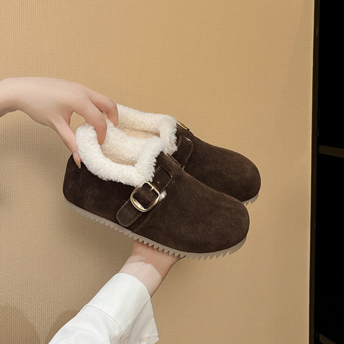 猫本喵小码增高5.5cm保暖博肯鞋