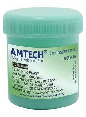 原装AMTECH助焊膏BGA无铅环保NC-229-ASM NC-218 NC-223 焊油