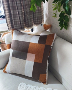 现代简约&复古&白搭款居家舒适抱枕套沙发飘窗床头45*45（不含芯