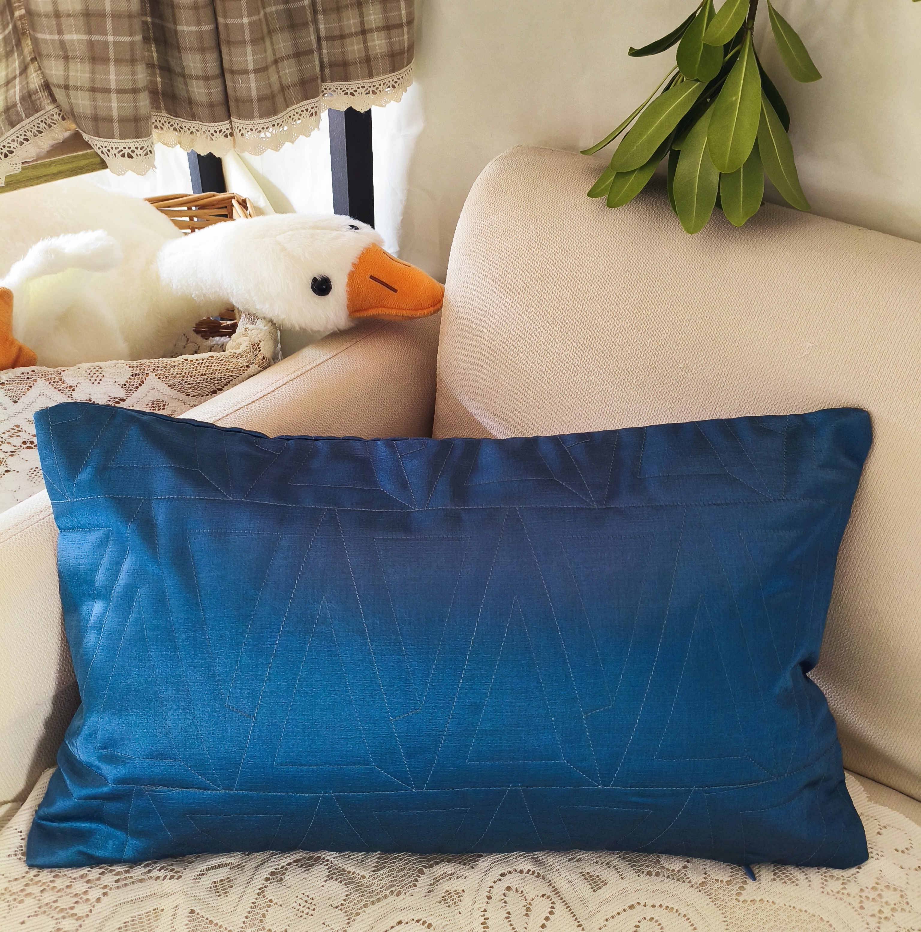 C1孤品客厅沙发样板房车内护腰枕长方形抱枕套靠垫套30*50不含芯,居家布艺,腰靠垫,淘宝优惠券,粉丝福利购,淘宝优惠卷