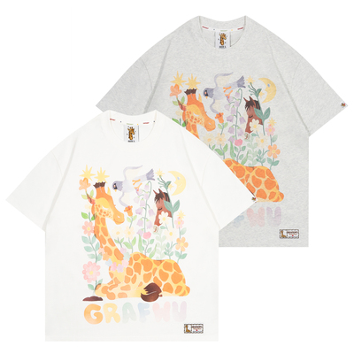 GRAF指鹿为马花园短袖T恤