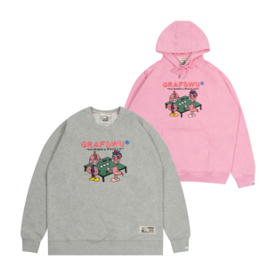 帽衫 高价内脏大聚会3.0扑克好运重磅美式 24Vol.2 GRAF原创品牌