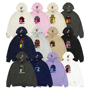 BooGhost可爱鬼2.0说唱歌手重磅薄绒帽衫 GRAF原创品牌 老学校