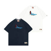 GRAF原创品牌 重磅落肩棉短袖 24Vol.1 消防栓LeakDrip刺绣美式