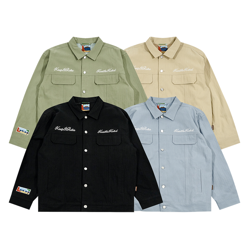 GRAF&WU多色工装夹克外套