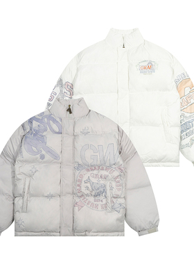 GRAF原创品牌【色彩斑驳】AK47天使女神长颈鹿杜宾面包美式棉服