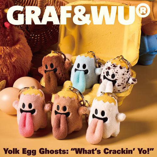 元旦限定可爱鬼GRAF原创玩偶挂饰