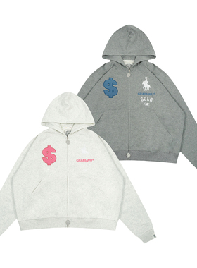 GRAF原创品牌【TheSample】基础采样系列马上有禄长颈鹿恶搞帽衫