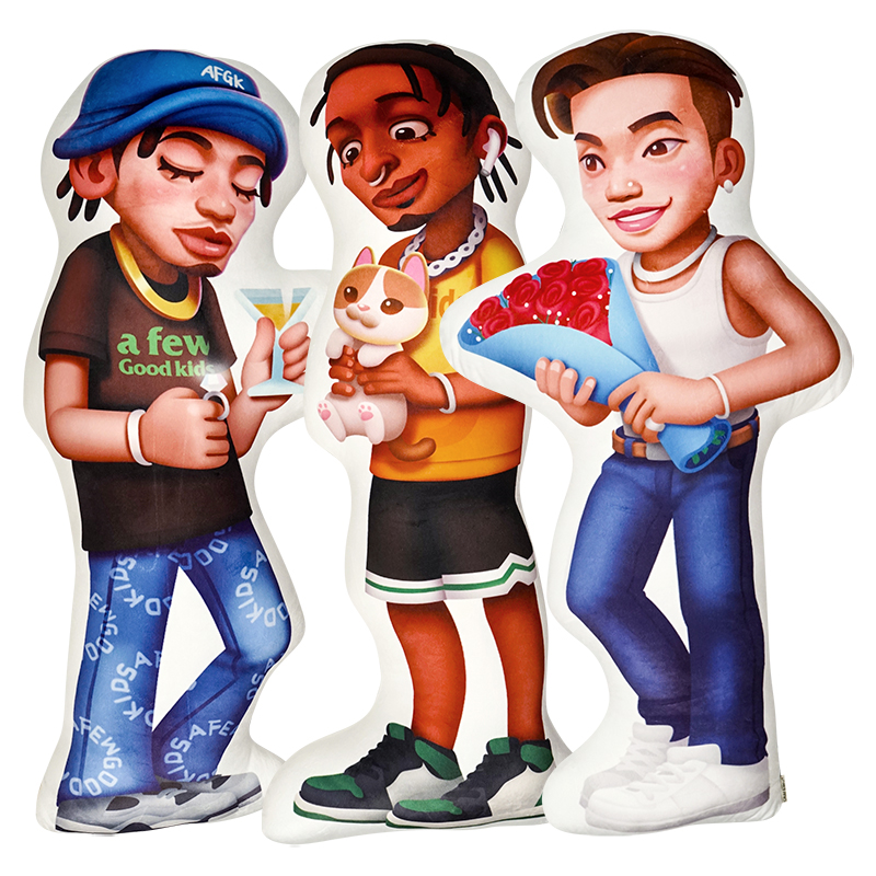 原创周边抱枕GRAF&WU抱枕