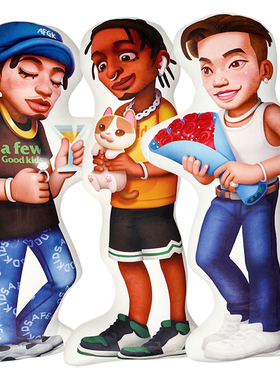 GRAF原创品牌歌曲Promise by Harikiri/马思唯/JayPark周边抱枕