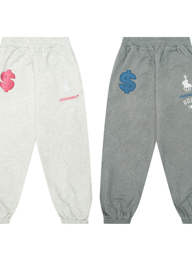 GRAF原创品牌【TheSample】基础采样系列马上有禄长颈鹿恶搞卫裤